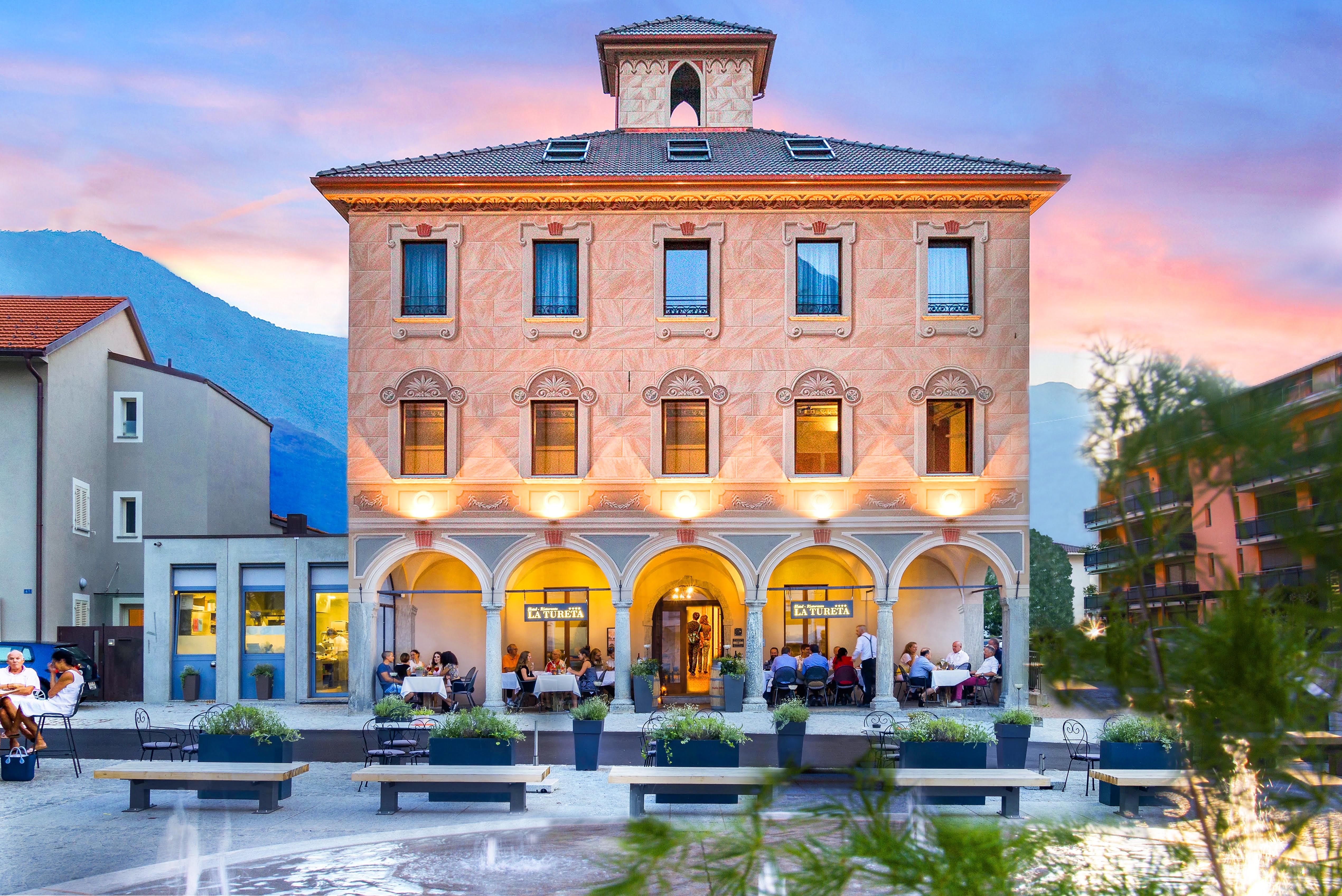 Boutique & Business Hotel La Tureta Giubiasco Exteriör bild